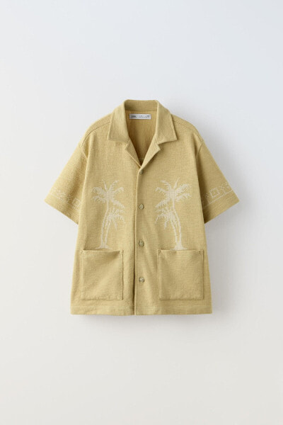 Comfort embroidered shirt