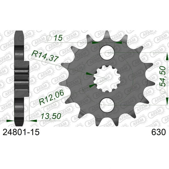 AFAM 24801 Front Sprocket