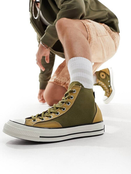 Converse Chuck 70 Hi Cordura trainers in khaki