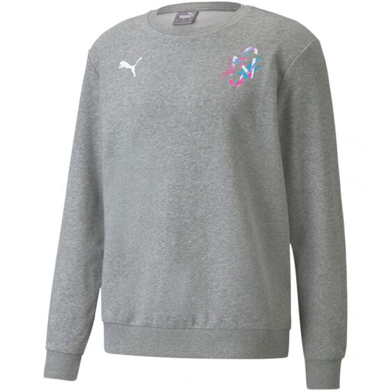 Мужской свитшот спортивный серый PUMA Sweatshirt Puma Neymar JR Creativity Crew M 605562 06
