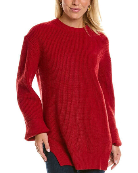 Michael Kors Shaker Cashmere Sweater Women's Red L