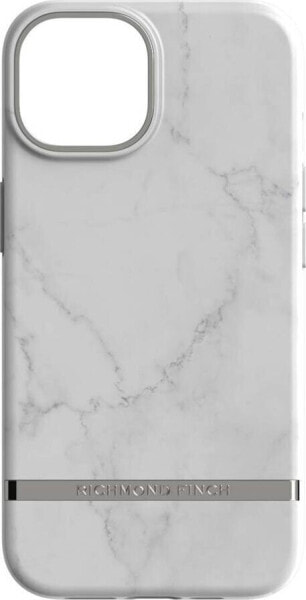 Richmond & Finch Richmond & Finch iPhone 15 / 14 case, White Marble standard