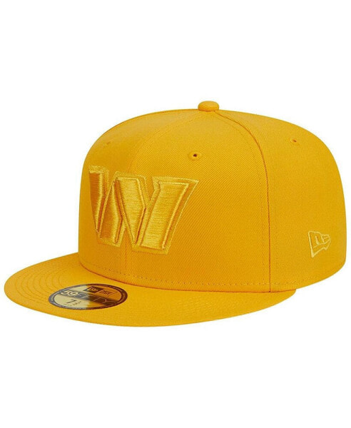 Men's Gold Washington Commanders Color Pack 59FIFTY Fitted Hat