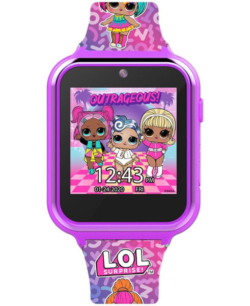 Kid's LOL Surprise Pink Silicone Strap Smart Watch 46x41mm