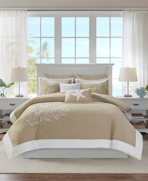 Coastline 5-Pc. Duvet Cover Set, Full/Queen