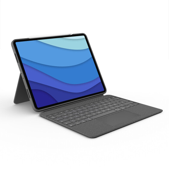 Logitech Combo Touch for iPad Pro 12.9-inch (5th and 6th gen) - QWERTY - Spanish - Trackpad - 1.9 cm - 1 mm - Apple