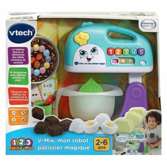 Игрушечный блендер Vtech V-Mix, mon robot pâtissier magique
