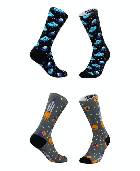 Носки Tribe Socks мужские и женские Синие Пусковые Носки, набор из 2