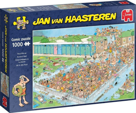 Jumbo Puzzle 1000 Haasteren Tłumy na basenie G3