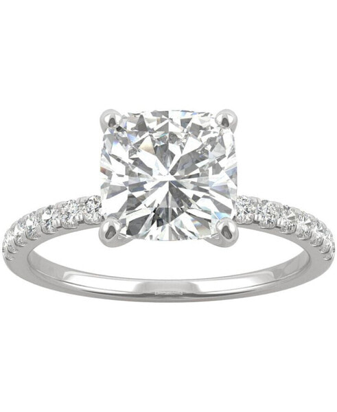 Moissanite Engagement Ring (2-5/8 ct. t.w. DEW) in 14k White Gold