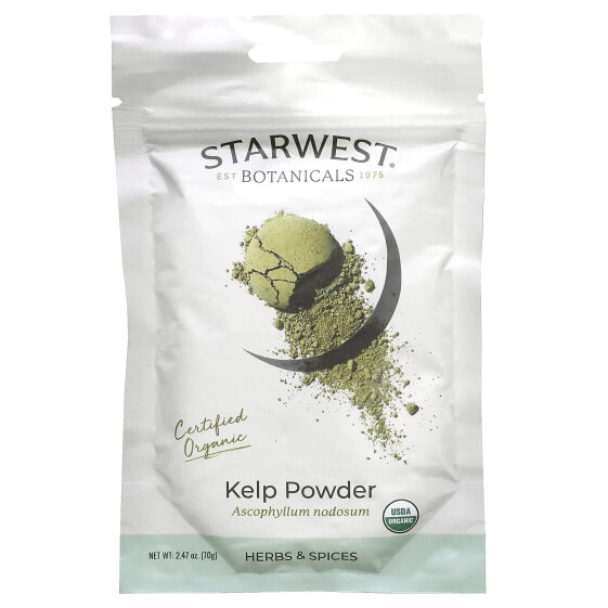 Organic Kelp Powder, 2.47 oz (70 g)