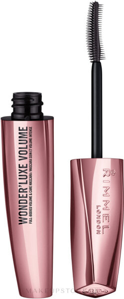 Wimperntusche für mehr Volumen - Rimmel Wonder'luxe Volume Black