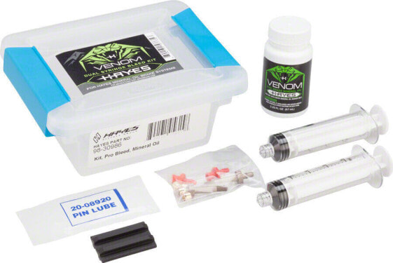 Набор для прокачки тормозов Hayes Pro Bleed Kit Venom с минеральным маслом для дискового тормоза