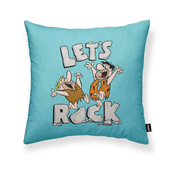 Чехол для подушки The Flintstones Let's Rock A Разноцветный 45 x 45 cm