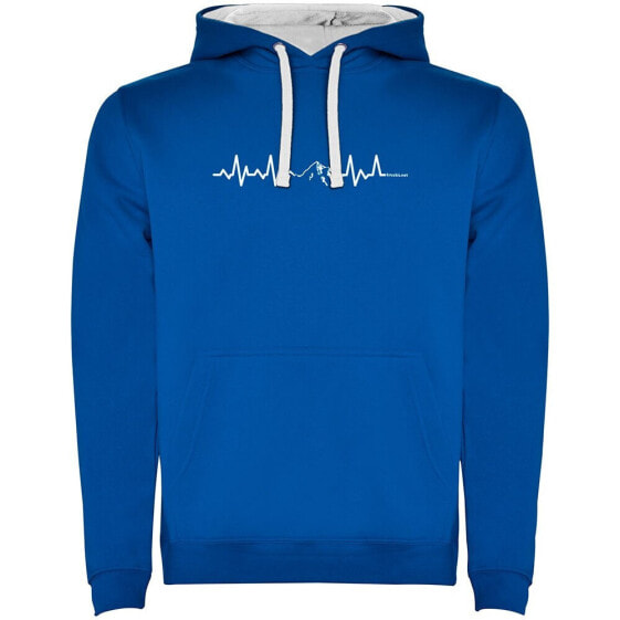 KRUSKIS Mountain Heartbeat Two-Colour hoodie