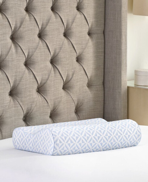 Cool Comfort Memory Foam Contour Bed Pillow, King, Created for Macy's