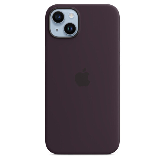 Чехол для iPhone 14 Plus Silicone Case with MagSafe - Elderberry - Apple - iPhone 14 Plus - 17 см (6,7") - Бордовый - Чехол