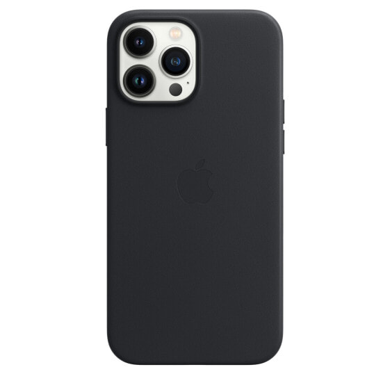 Чехол из кожи Apple iPhone 13 Pro Max с MagSafe - Полуночь - Черный - для iPhone 13 Pro Max - 17 см (6,7") - бренд Apple