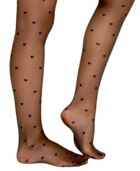 Women's European Made Heart Tights