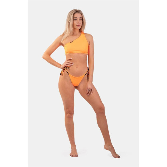 NEBBIA Orange Neon Double Side-Tie 453 bikini bottom