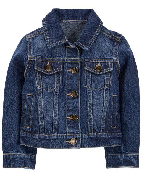 Toddler Basic Denim Jacket 4T