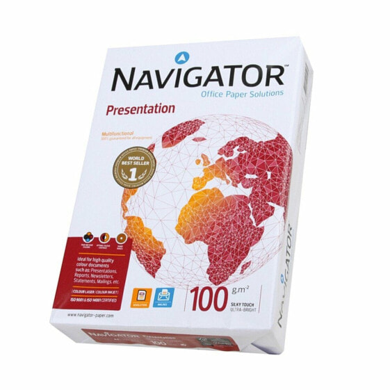 Printer Paper Navigator NAV-100-A4 A4 500 Sheets White (1 Unit) (500 Units)