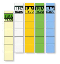ELBA Spine Label for Lever Arch Files 190 x 34 mm Buff - Multicolor - 34 mm - 190 mm - 10 pc(s) - 10 sheets
