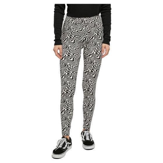 URBAN CLASSICS Soft AOP Leggings High Waist