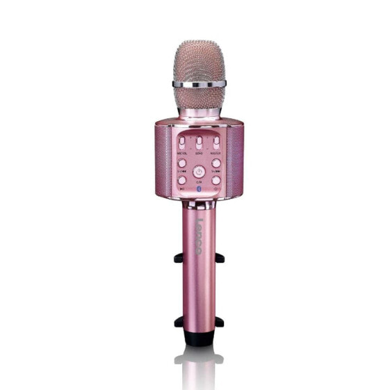 Lenco BMC-090 - Karaoke microphone - 2404 - 2480 Hz - Wired & Wireless - Bluetooth/3.5 mm - 10 m - USB Type-A