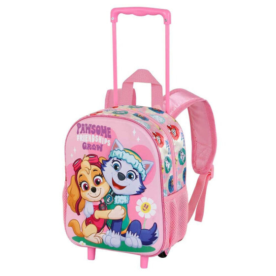 KARACTERMANIA Paw Patrol Friendship Small 3D Backpack With Wheels