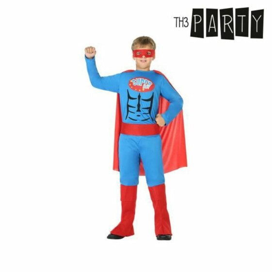 Маскарадные костюмы для детей Th3 Party Разноцветный Супер-герой (4 Предметы)