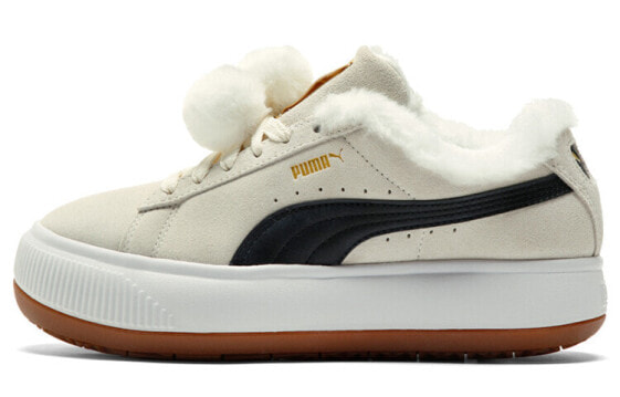 Кроссовки женские PUMA Suede Mayu Fur Мятный