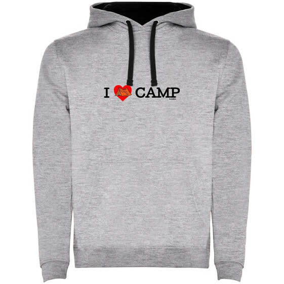 KRUSKIS I Love Camp Bicolor hoodie