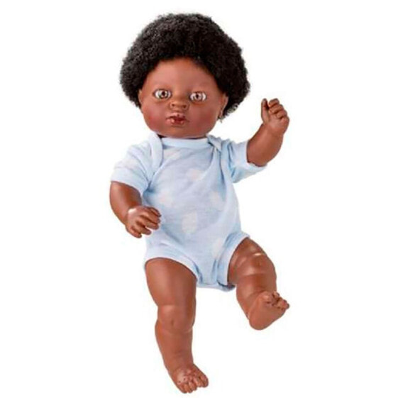 BERJUAN Newborn 38 cm African Girl With Clothes Doll