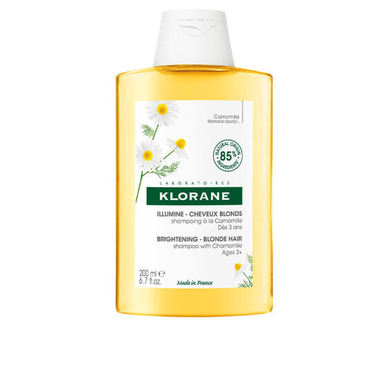 Klorane Reflets Blonds Chamomile Shampoo Осветляющий ромашковый шампунь для светлых волос 200 мл