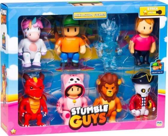 Figurka STUMBLE GUYS STUMBLE GUYS - MINI FIGURKI- DELUXE 8 FIGUREK VER.B