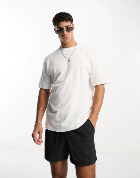 River Island regular t-shirt in white