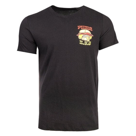 Puma Bec Graphic Crew Neck Short Sleeve T-Shirt Mens Size M Casual Tops 8497570