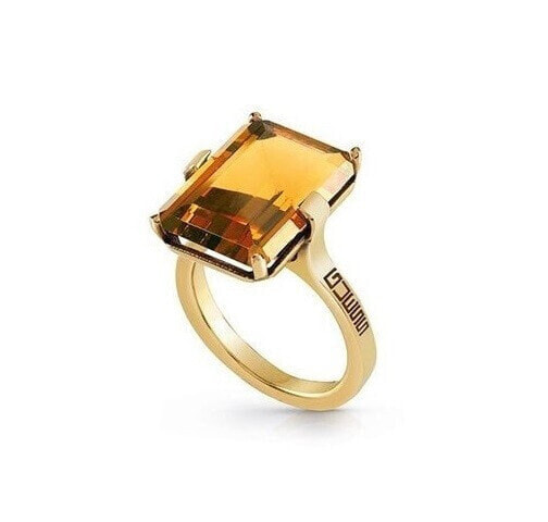 Elegant gold-plated ring JUBR01235JWAGTZ