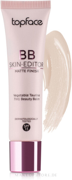 BB Gesichtscreme mit mattem Finish - TopFace BB Skin-Editor Matte Finish 001