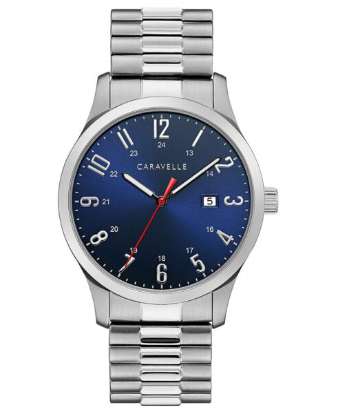 Men's Stainless Steel Bracelet Watch 40mm