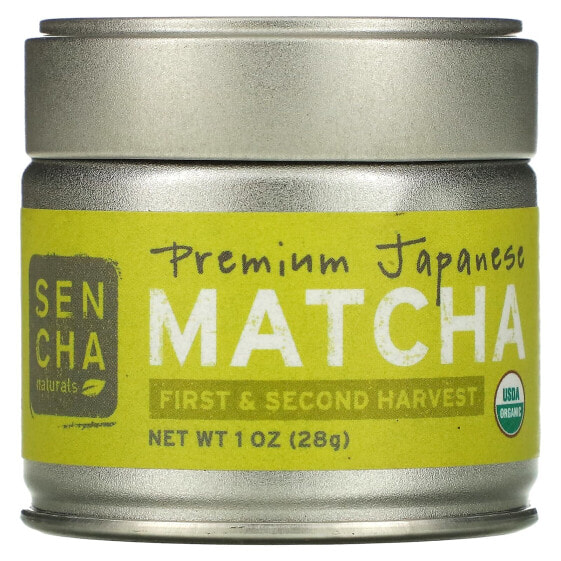 Sencha Naturals, японская матча премиального качества, 28 г (1 унция)