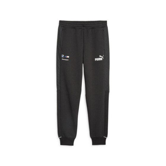 Puma Bmw Mms Mt7 Sweat Pants, Cc Mens Black Casual Athletic Bottoms 62121401