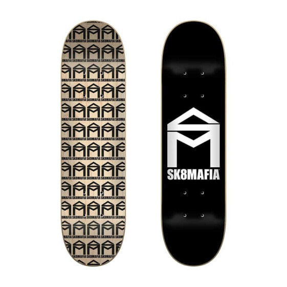 SK8MAFIA House Logo Black 6.0´´x23.5´´ Micro Skateboard Deck