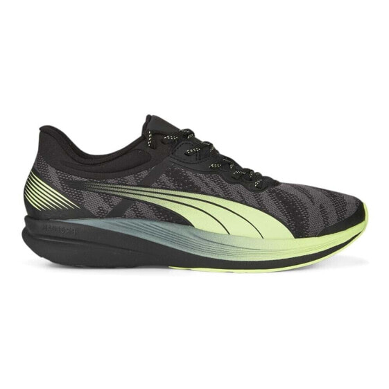 Puma Redeem Profoam Engineered Running Mens Black, Grey, Yellow Sneakers Athlet