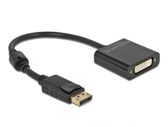 Активный адаптер Delock DisplayPort - DVI Male-Female Straight