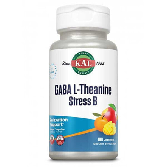 Биодобавка от стресса и бессонницы KAL Gaba L-Theanine 25 мг 30 капсул
