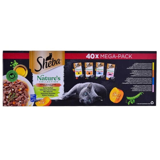 SHEBA Nature´S Collection Mix 40x85g Wet Cat Food