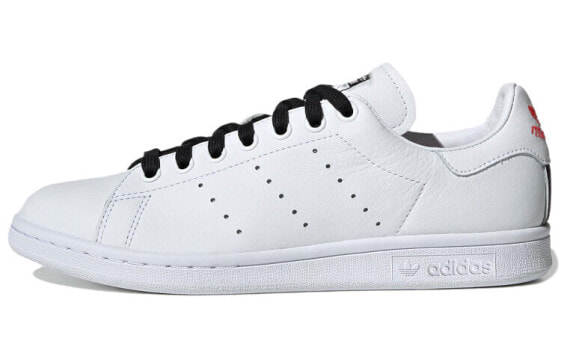 adidas originals StanSmith 低帮 板鞋 女款 白黑红 / Кроссовки Adidas originals StanSmith EE5305