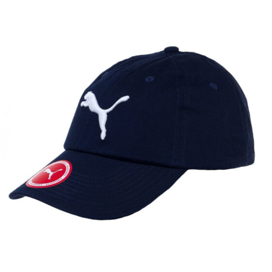 Мужская бейсболка синяя с логотипом Puma Ess Cap